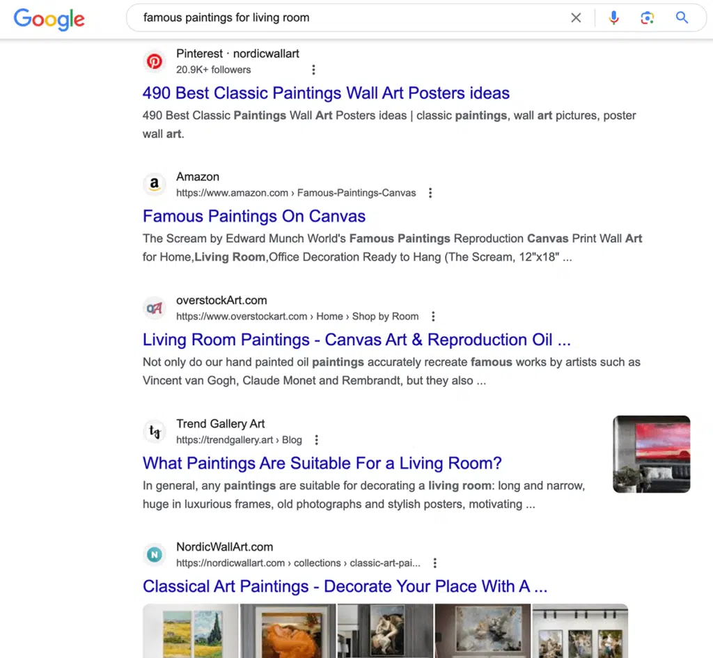 H1 search intent
